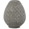 Fashion * Photophore Design "Oeuf Oriental" 44Cm Gris