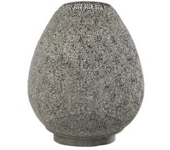 Fashion * Photophore Design "Oeuf Oriental" 44Cm Gris