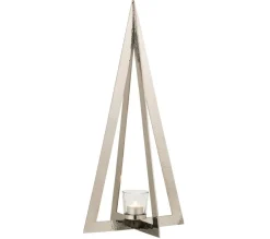 Cheap * Photophore En Metal Design "Arbre" 58Cm Argent