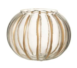 Online * Photophore En Verre "Boule" 52Cm Transparent