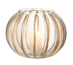 Online * Photophore En Verre "Boule" 52Cm Transparent