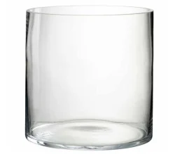 Hot * Photophore En Verre "Buoma" 25Cm Transparent