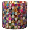 Discount * Photophore En Verre Design "Pub" 21Cm Multicolore