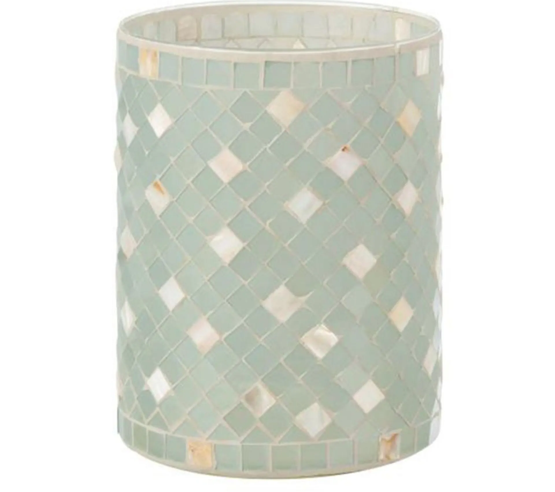 Hot * Photophore En Verre Design "Miosai" 20Cm Gris