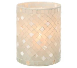 Hot * Photophore En Verre Design "Miosai" 20Cm Gris