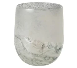 Cheap * Photophore En Verre Design "Scavo" 22Cm Gris