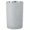 Best * Photophore En Verre "Love" 18Cm Blanc