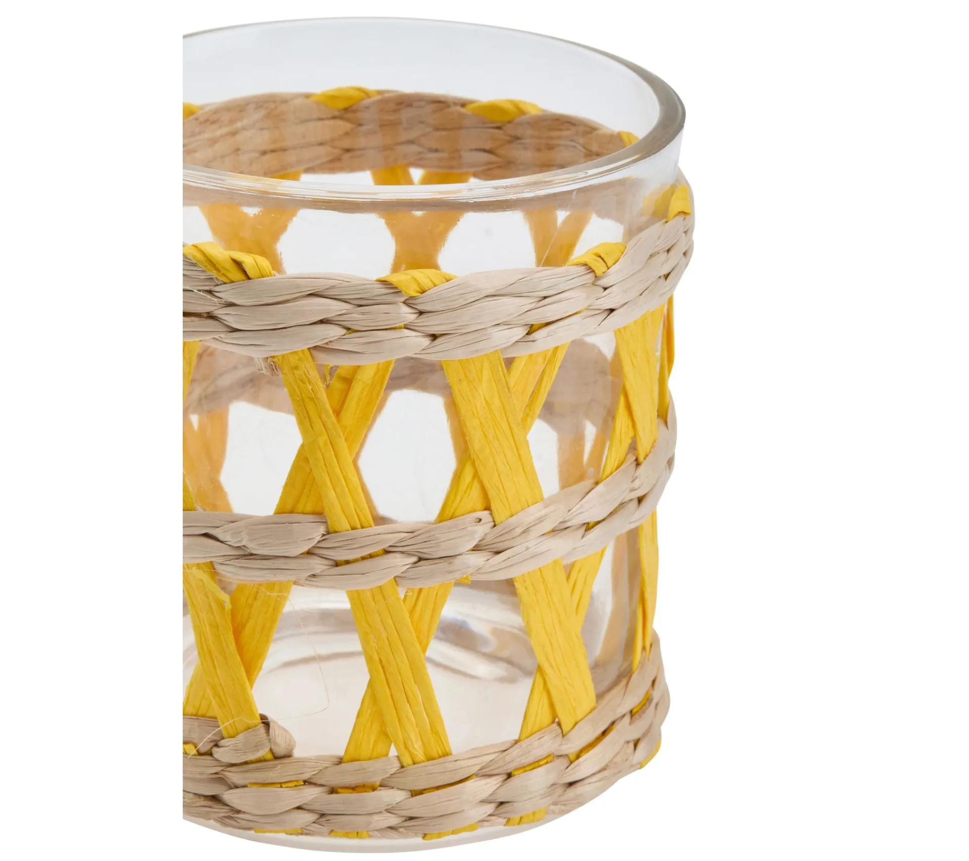 Store * Photophore H. 10 Cm Uzyir Jaune