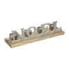 Discount * Photophore Noël 4 Bougies "Marron Glace" 37Cm Gris
