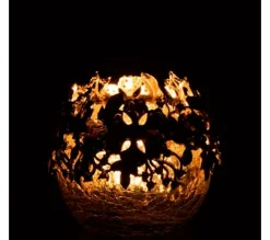 Outlet * Photophore Rond Design Metal 