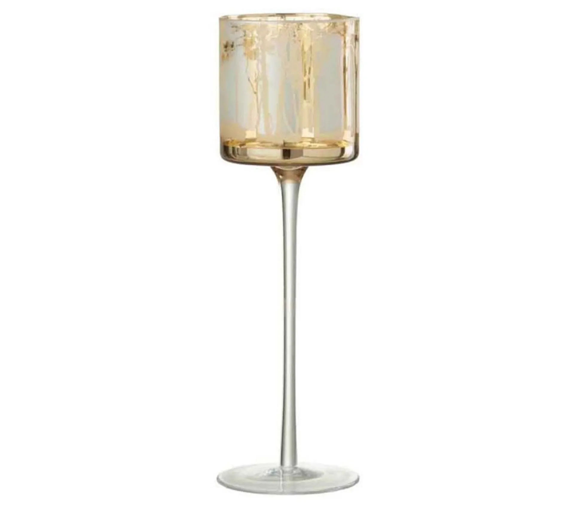 Store * Photophore Sur Pied "Arbre" 30Cm Or