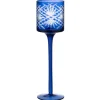 Cheap * Photophore Sur Pied Déco "Santorini" 25Cm Bleu