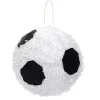 * Anniversaire Et Autres Fêtes^Pinata Déco "Ballon De Foot" 25Cm Noir Et Blanc