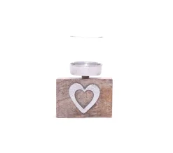 Shop * Porte Bougie Chauffe-Plat Coeur - Petit Modele