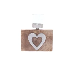Flash Sale * Porte Bougie Chauffe-Plat Coeur - Grand Modele