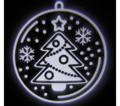 Flash Sale * Projecteur Led Décoration De Noël - 2 M De Projection - Boule De Noël