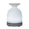 Best Sale PURLINE Diffuseur D'Aromes Par Ultrasons 12W Avec Led En Verre Blanc
