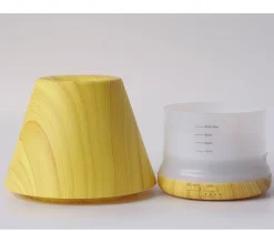 Outlet PURLINE Diffuseur D'Aromes Ultrasonique 12W Avec Led En Bois Jaune