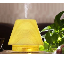 Outlet PURLINE Diffuseur D'Aromes Ultrasonique 12W Avec Led En Bois Jaune