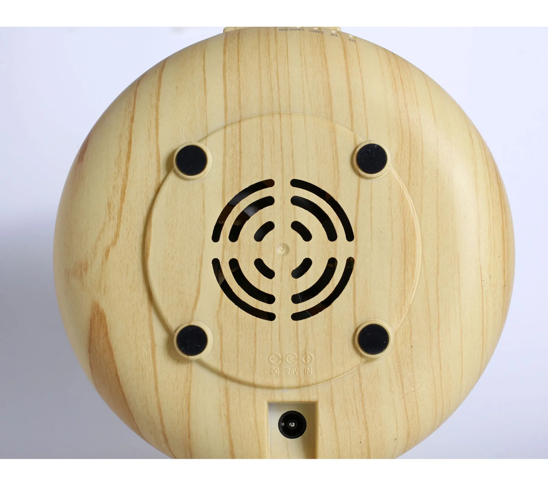 Outlet PURLINE Diffuseur D'Aromes Ultrasonique 12W Avec Led En Bois Jaune