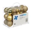 RELAXDAYS Guirlande Et Boule De Sapin^ Boules De Noël En Lot De 50
