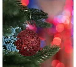 RELAXDAYS Guirlande Et Boule De Sapin^ Boules De Noël En Lot De 50