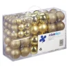 RELAXDAYS Guirlande Et Boule De Sapin^ Lot De 100 Boules De Noël