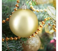 RELAXDAYS Guirlande Et Boule De Sapin^ Lot De 100 Boules De Noël
