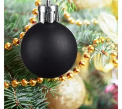RELAXDAYS Guirlande Et Boule De Sapin^ Lot De 100 Boules De Noël