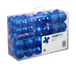 RELAXDAYS Guirlande Et Boule De Sapin^ Lot De 100 Boules De Noël