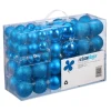 RELAXDAYS Guirlande Et Boule De Sapin^ Lot De 100 Boules De Noël