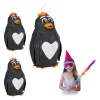 RELAXDAYS Anniversaire Et Autres Fêtes^ Pi Ata Pingouin En Lot De 3