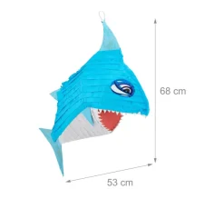 RELAXDAYS Anniversaire Et Autres Fêtes^ Pi Ata Requin En Lot De 3