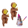RELAXDAYS Anniversaire Et Autres Fêtes^ Pi Ata Singe En Lot De 2