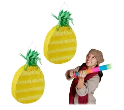 RELAXDAYS Anniversaire Et Autres Fêtes^ Pinata Ananas En Lot De 2