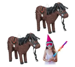 RELAXDAYS Anniversaire Et Autres Fêtes^ Pinata Cheval En Lot De 2