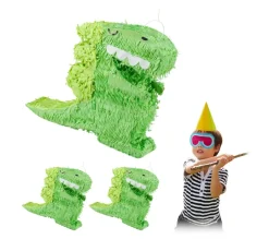 RELAXDAYS Anniversaire Et Autres Fêtes^ Pinata Dinosaure En Lot De 3