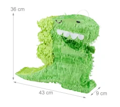 RELAXDAYS Anniversaire Et Autres Fêtes^ Pinata Dinosaure En Lot De 3