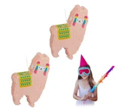RELAXDAYS Anniversaire Et Autres Fêtes^ Pinata Lama En Lot De 2
