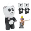 RELAXDAYS Anniversaire Et Autres Fêtes^ Pinata Panda En Lot De 3