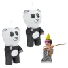 RELAXDAYS Anniversaire Et Autres Fêtes^ Pinata Panda En Lot De 2
