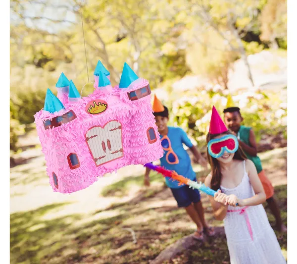 RELAXDAYS Anniversaire Et Autres Fêtes^ Pinata Princesse Ch Teau En Lot De 4