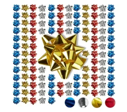 RELAXDAYS Anniversaire Et Autres Fêtes^ Set De 100 Rubans Bleus Pour Vos Cadeaux
