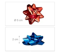 RELAXDAYS Anniversaire Et Autres Fêtes^ Set De 100 Rubans Pour Vos Cadeaux