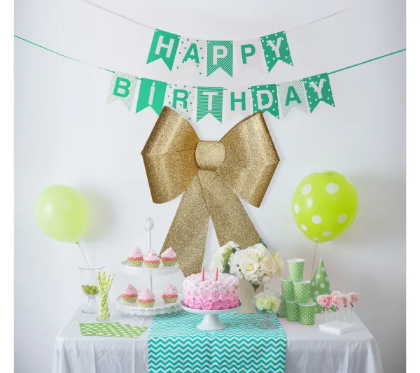 RELAXDAYS Anniversaire Et Autres Fêtes^ 10X Grands N Uds Cadeau Xl En Dore