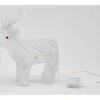 Hot * Renne Led Exterieur H. 31 Cm Blanc Froid