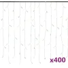 Clearance * Rideau Lumineux A Glacons Led 10 M 400 Led Colorees 8 Fonctions