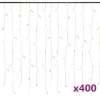 Clearance * Rideau Lumineux A Glacons Led 10 M 400 Led Blanc Chaud