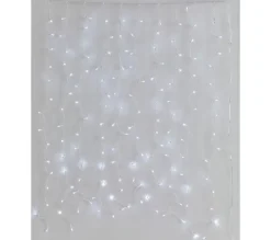 * Guirlande Et Boule De Sapin^Rideaux Led Exterieur Feeric Blanc Froid