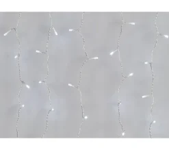 * Guirlande Et Boule De Sapin^Rideaux Led Exterieur Feeric Blanc Froid